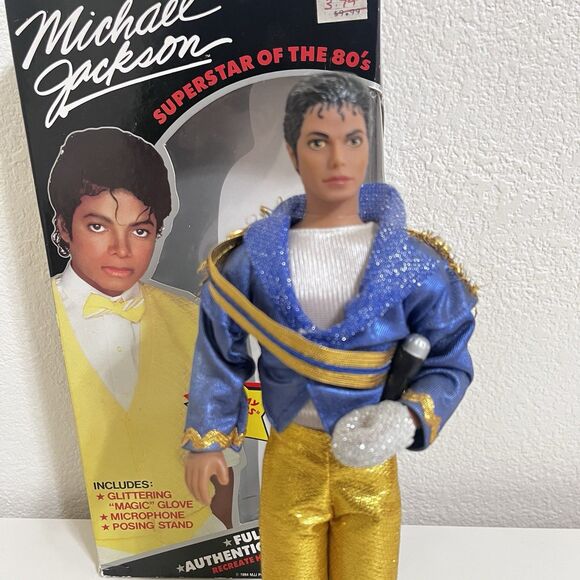 Michael Jackson Superstar of The 80's Doll Grammy Awards Outfit LJN Toys Vintage - Picture 5 of 16